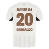 Bayer 04 Leverkusen Alejandro Grimaldo 20 Bortedrakt 2024-25 Kortermet Bayer 04 Leverkusen Alejandro Grimaldo 20 Bortedrakt 2024-25 Kortermet